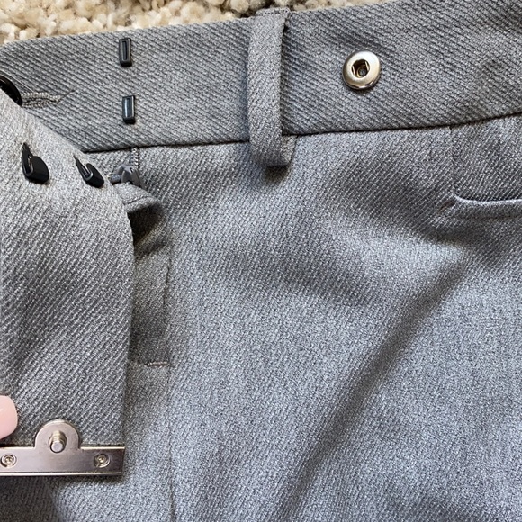 Gray Columnist Dress Pants - Picture 3 of 3